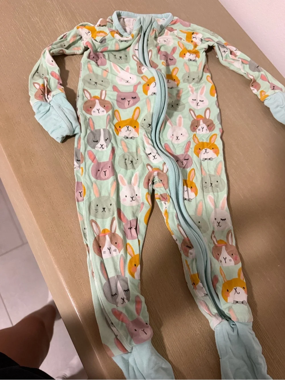 Little sleepies bunny pajamas